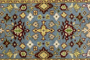 Gray Floral 3X5 Chobi Oriental Rug