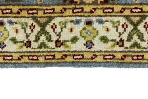 Gray Floral 3X5 Chobi Oriental Rug