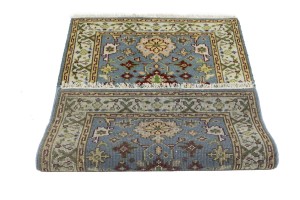 Gray Floral 3X5 Chobi Oriental Rug