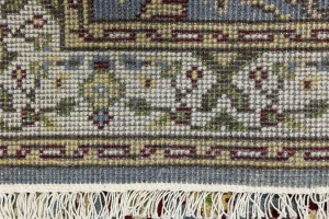Gray Floral 3X5 Chobi Oriental Rug