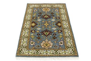 Gray Floral 3X5 Chobi Oriental Rug
