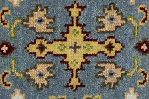 Gray Floral 3X5 Chobi Oriental Rug