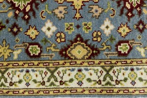 Gray Floral 3X5 Chobi Oriental Rug