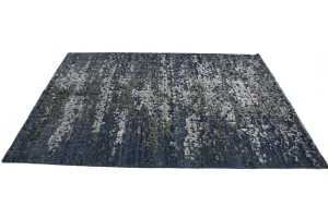 Hand-Carved Multicolored 6X8 Modern Rug