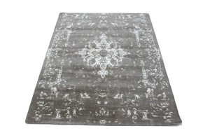 Brown Transitional 6X8 Modern Rug