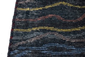 Multicolored Abstract Waves 6X8 Modern Rug