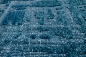 Blue Abstract 6X8 Modern Oriental Rug