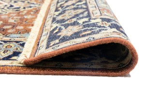Rust Floral 4X6 Sarouk Goravan Heriz Oriental Rug