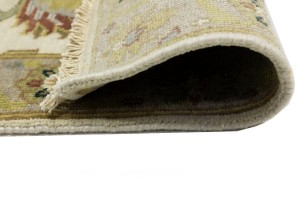 Cream Floral Osh Chobi 2X3 Peshawar Oriental Rug