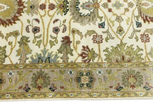 Cream Floral Osh Chobi 4X6 Peshawar Oriental Rug