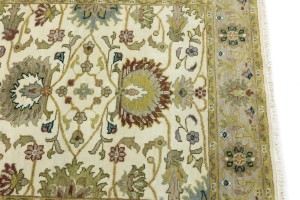 Cream Floral Osh Chobi 4X6 Peshawar Oriental Rug