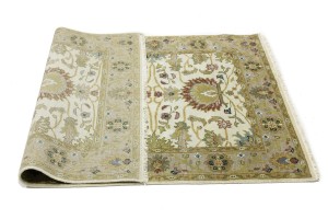 Cream Floral Osh Chobi 4X6 Peshawar Oriental Rug