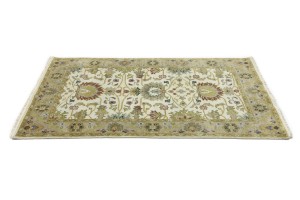 Cream Floral Osh Chobi 4X6 Peshawar Oriental Rug