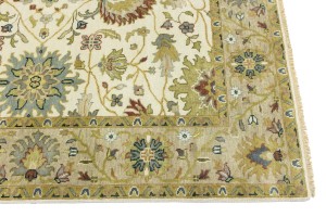 Cream Floral Osh Chobi 6X9 Peshawar Oriental Rug