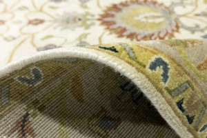 Cream Floral Osh Chobi 6X9 Peshawar Oriental Rug