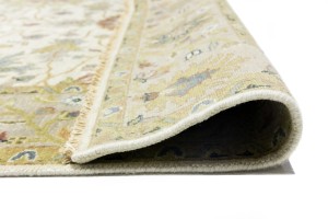 Cream Floral Osh Chobi 6X9 Peshawar Oriental Rug