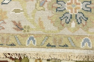 Cream Floral Osh Chobi 6X9 Peshawar Oriental Rug