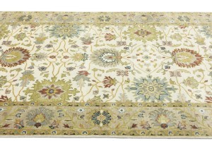 Cream Floral Osh Chobi 6X9 Peshawar Oriental Rug