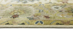 Cream Floral Osh Chobi 8X10 Peshawar Oriental Rug