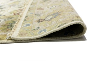 Cream Floral Osh Chobi 8X10 Peshawar Oriental Rug