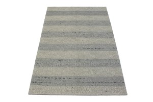 Stripes Hand-Tufted 5X8 Modern Oriental Rug