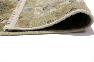 Cream Floral Osh Chobi 12X15 Peshawar Oriental Rug