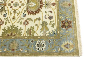 Cream Floral Osh Chobi 4X6 Peshawar Oriental Rug