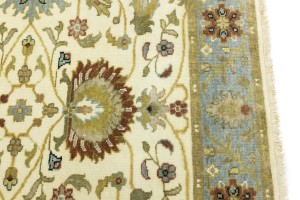 Cream Floral Osh Chobi 4X6 Peshawar Oriental Rug