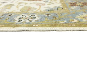 Cream Floral Osh Chobi 4X6 Peshawar Oriental Rug