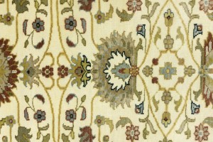 Cream Floral Osh Chobi 4X6 Peshawar Oriental Rug