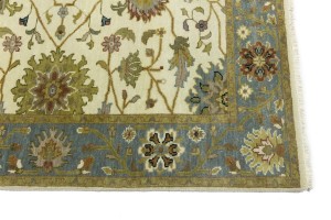 Cream Floral Osh Chobi 5X8 Peshawar Oriental Rug