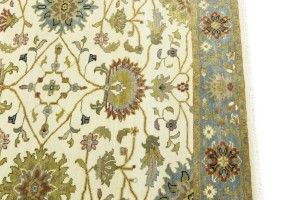 Cream Floral Osh Chobi 5X8 Peshawar Oriental Rug