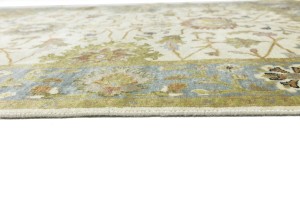 Cream Floral Osh Chobi 5X8 Peshawar Oriental Rug