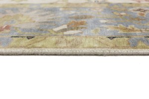 Cream Floral Osh Chobi 10X14 Peshawar Oriental Rug