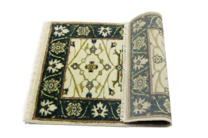 Cream Floral Osh Chobi 2X3 Peshawar Oriental Rug