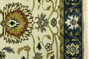 Cream Floral Osh Chobi 3X5 Peshawar Oriental Rug
