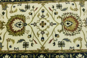 Cream Floral Osh Chobi 3X5 Peshawar Oriental Rug