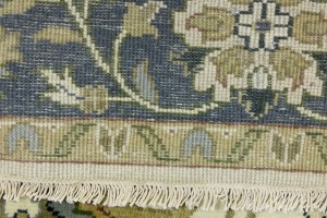 Cream Floral Osh Chobi 6X9 Peshawar Oriental Rug