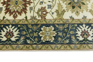Cream Floral Osh Chobi 8X10 Peshawar Oriental Rug
