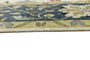 Cream Floral Osh Chobi 10X14 Peshawar Oriental Rug