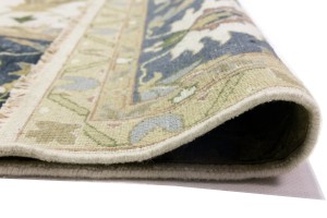 Cream Floral Osh Chobi 12X15 Peshawar Oriental Rug
