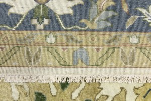 Cream Floral Osh Chobi 12X15 Peshawar Oriental Rug
