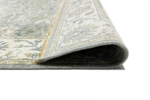 Taupe Floral Osh Chobi 5X8 Peshawar Oriental Rug
