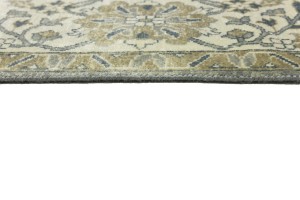 Taupe Floral Osh Chobi 8X10 Peshawar Oriental Rug