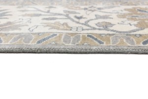Taupe Floral Osh Chobi 10X14 Peshawar Oriental Rug