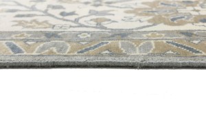 Taupe Floral Osh Chobi 12X15 Peshawar Oriental Rug