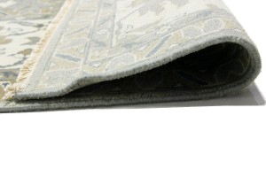 Taupe Floral Osh Chobi 12X15 Peshawar Oriental Rug