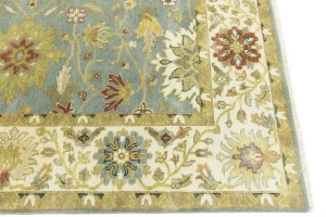 Blue-gray Floral Osh Chobi 8X10 Peshawar Oriental Rug
