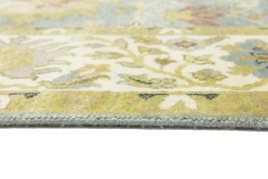 Blue-gray Floral Osh Chobi 8X10 Peshawar Oriental Rug
