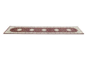 Red Floral 3X12 Indo-Nain Oriental Runner Rug